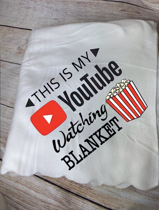 This is my Youtube watching blanket