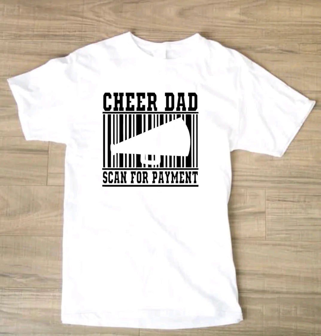 Cheer dad shirt