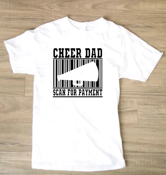 Cheer dad shirt